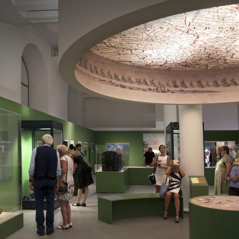 Verkehrsmuseum Dresden Deckenpanel